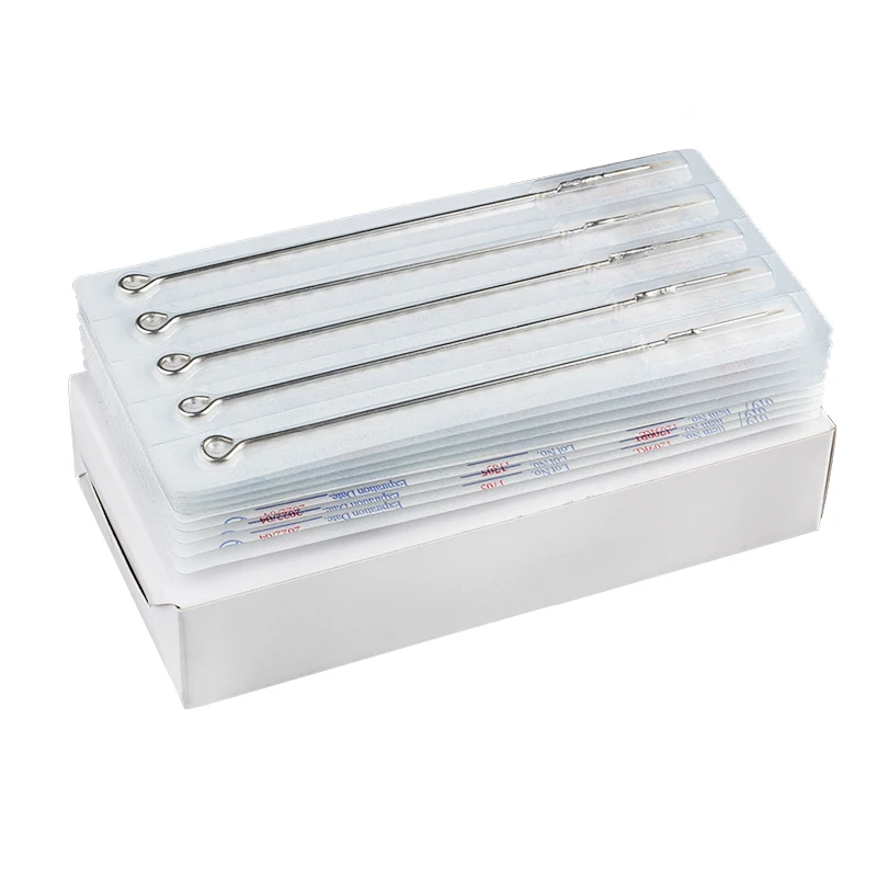

50PCS Professional Disposable Steel RL Tattoo Liner Round Needle