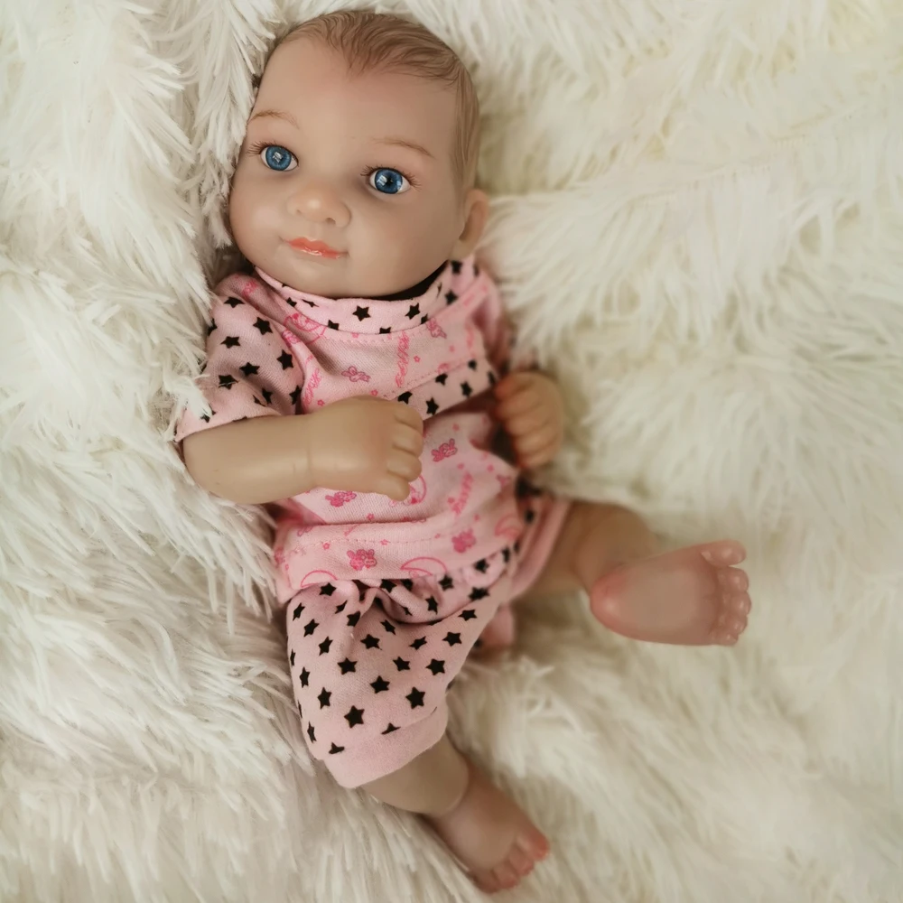 OtardDolls 1" 22 см Reborn Baby Doll Полные Силиконовые куклы мягкие игрушки для мальчиков и девочек подарок на день рождения эмалированные Детские куклы Reborn