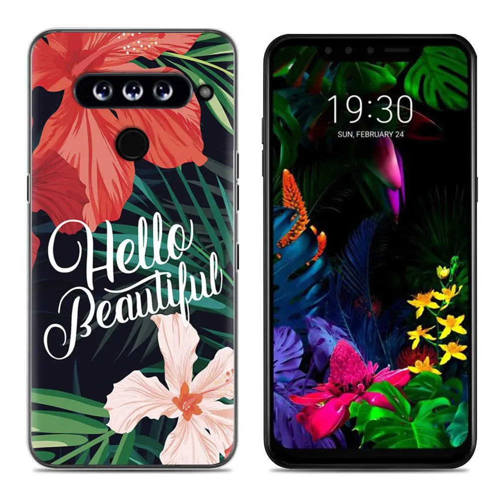 Для LG G8s ThinQ чехол силиконовый мягкий ТПУ чехол для телефона для LG G8 ThinQ задняя крышка тонкий чехол для LG G8 S g8s G 8 8 S чехлы мультфильм