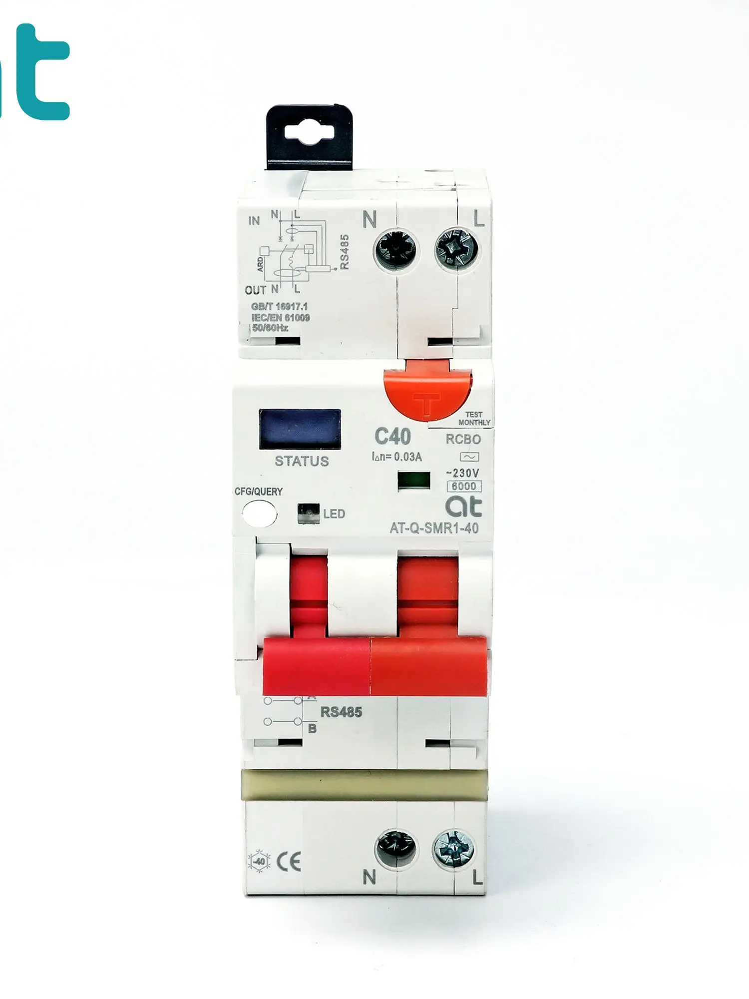 

1P+N WIFI Residual current Circuit breaker with over and short current Leakage protection Remote control smart wireless switch