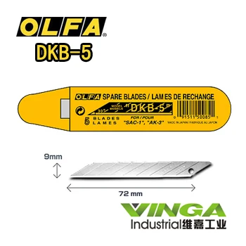 Сделано в Японии Olfa DKB 5 шт. лезвия olfa ersatzklinge 30 DKB5 grafik Folie резак klebefolie 0.38 мм 9