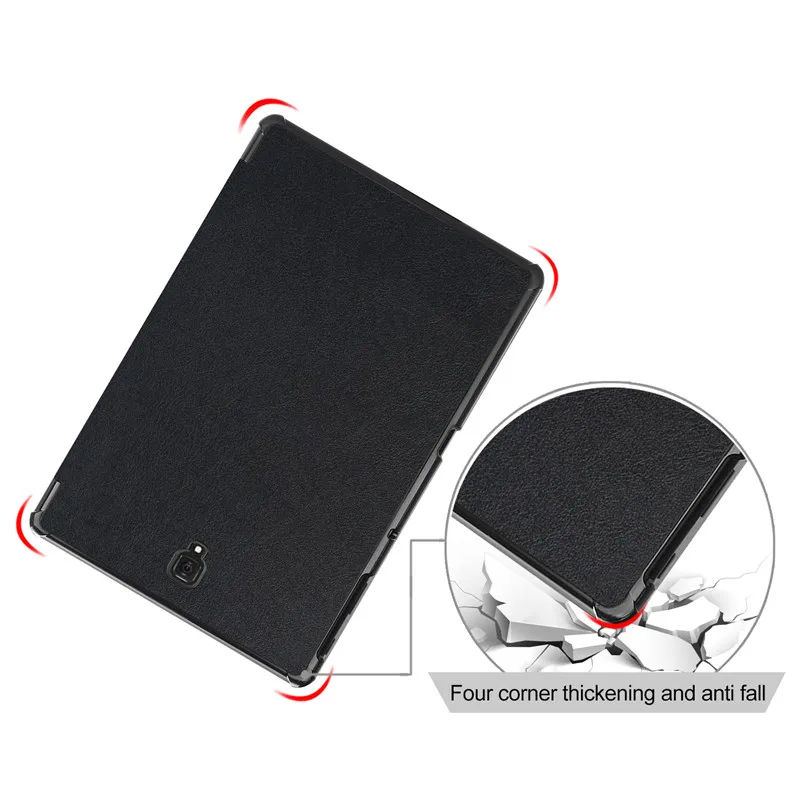 2019 new ultra slim magnet smart case for samsung galaxy tab a 10 5 t590 t595 t597 sm t590 sm t595 tablet stand coverfilmpen free global shipping