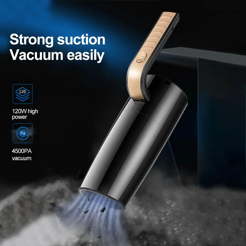 

High Suction Car Vacuum Cleaner Portable Wet Dry Dual-Use Vaccum Cleaner Auto Cleaning Accessories Corded Handheld Vacuum