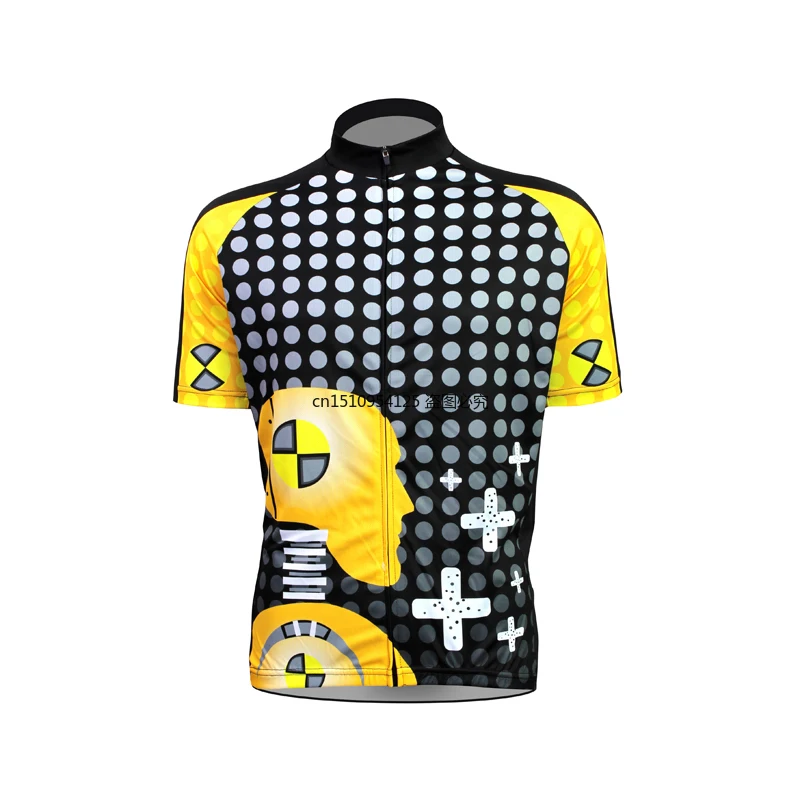 

Cycling Racing Clothes Short Sleeve Robot Sports sport Cycling clothing hombre Mens Cycling Jersey Cycling Clothing Bike Shirt S