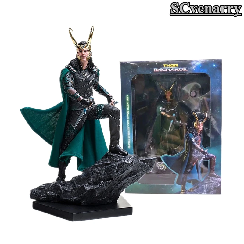 25 см железные студии ТОР 3 Ragnarok супер герой Фильм Мстители локи Laufeyson Odinson фигурка