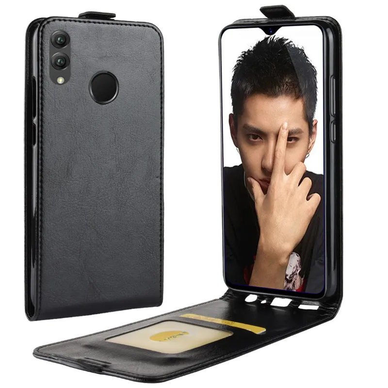 Для huawei Honor 8X чехол оригинальный кожаный защитный Funda для Флип Чехлы|Чехлы-книжки|