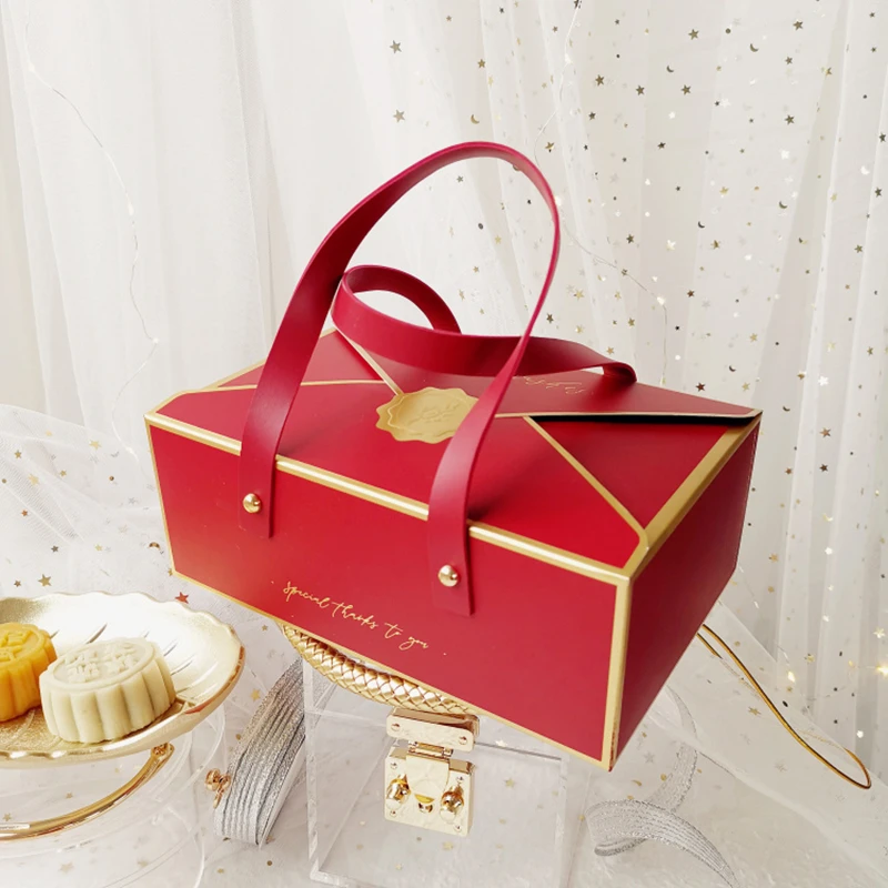 10 шт./лот Подарочная коробка с высоким профилем золотые бумажные коробки нуга