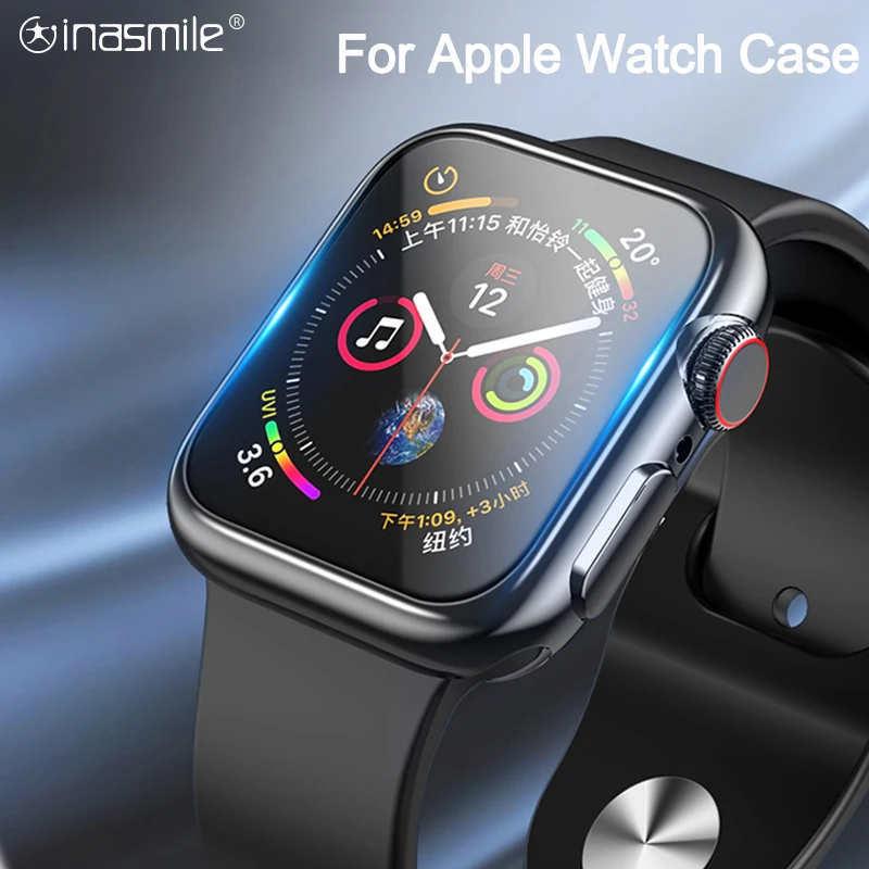 Сказочный 360 Тонкий чехол для часов Apple Watch 5 4 3 2 1 42 мм 38 мягкая прозрачная защитная