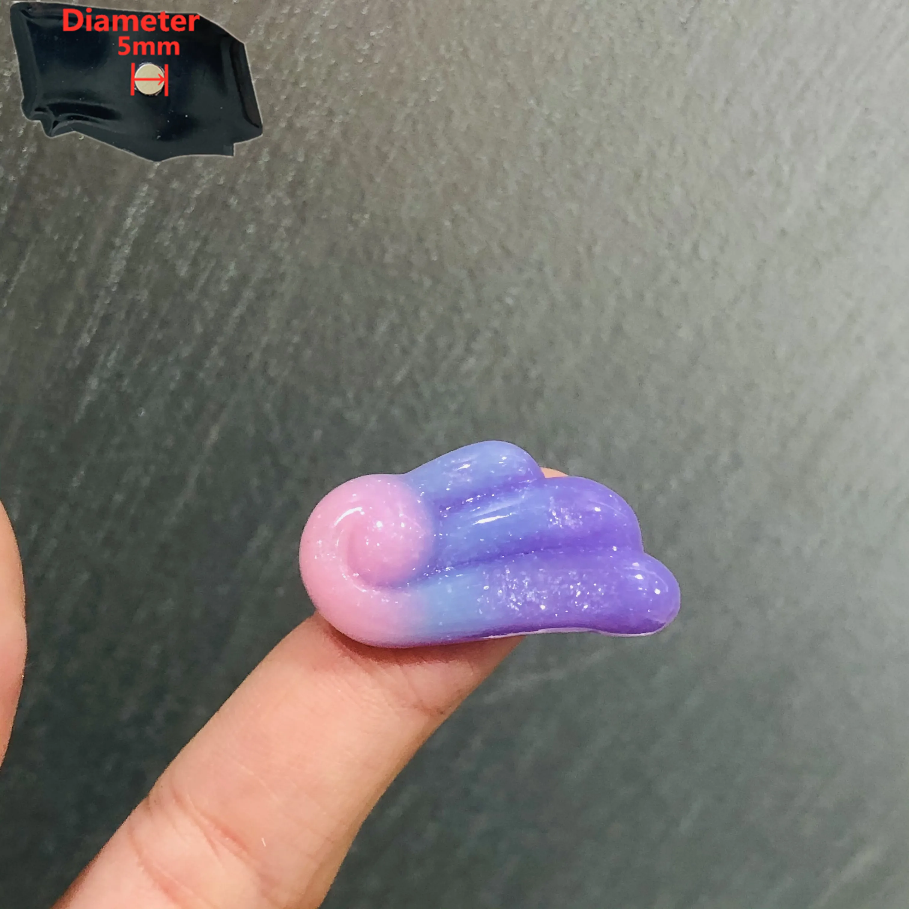 Изысканное изделие из смолы 9 шт. фотолуна любовь единорог звезда лук фотоподарок