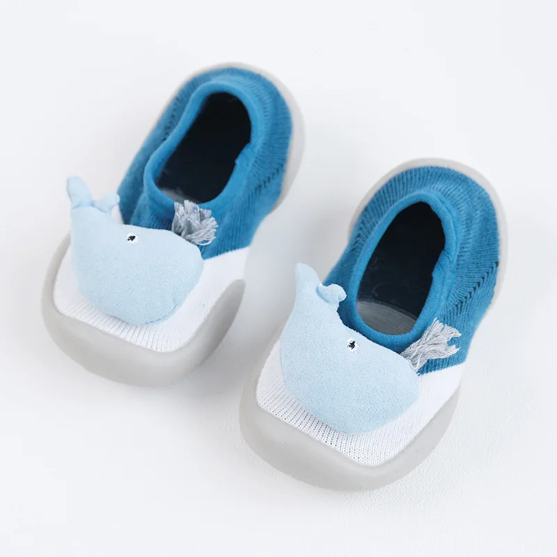 

Melario Autumn Winter New Children's Floor Socks Baby Baby Toddler Shoes Rubber Sole Cartoon Tube Socks Newborn Boys Girls Socks