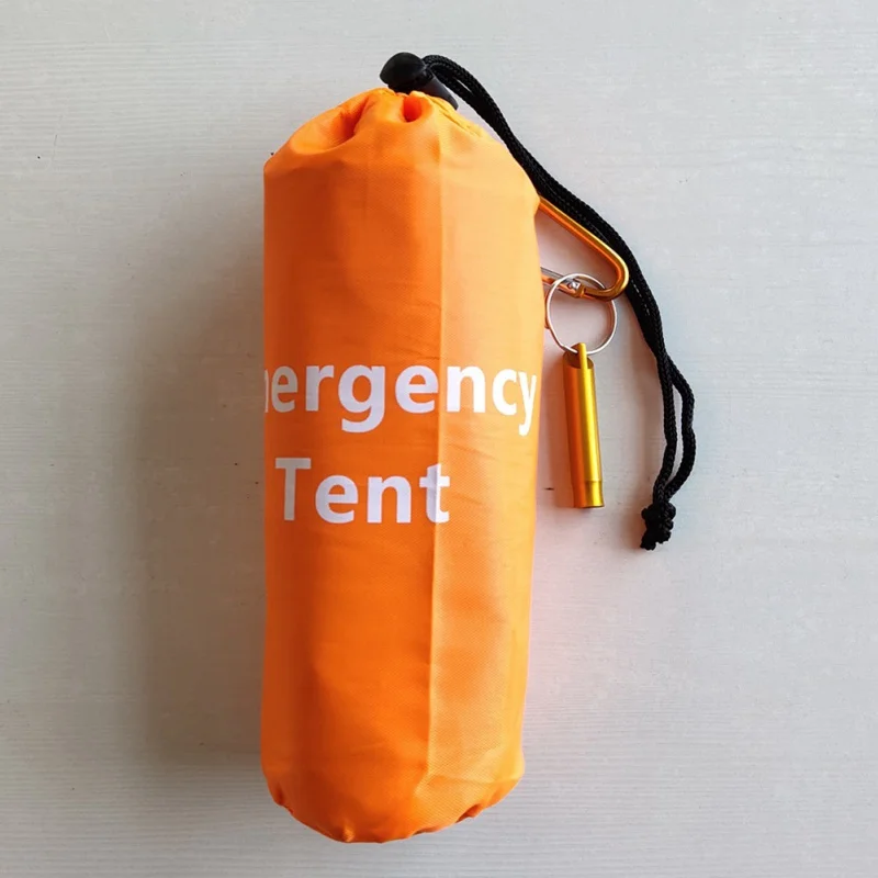 Палатка навес для выживания в экстренных ситуациях спальный мешок с