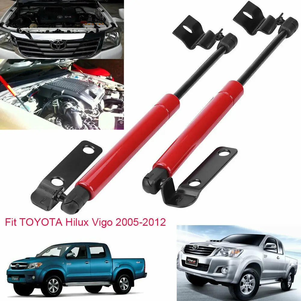 2 шт. для 2005-2012 TOYOTA Hilux Vigo авто передний капот газовые стойки подъемная поддержка |