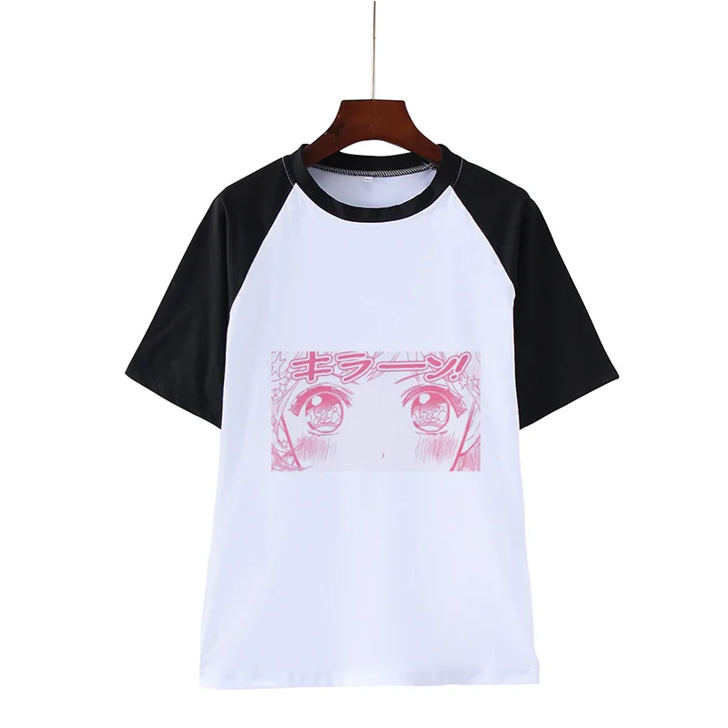 

2021 foreign trade boom lady T-shirt sexy digital printing leisure cartoon personality contracted
