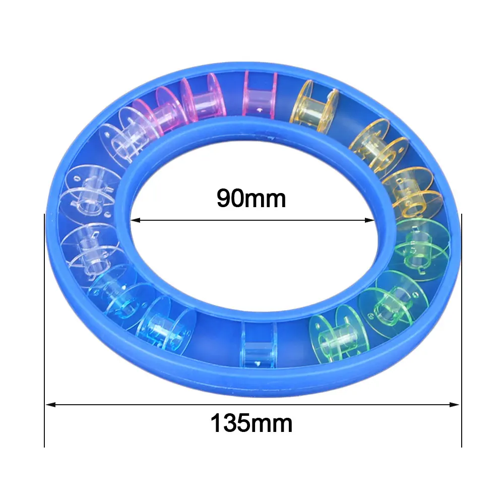 DIY швейная машина Bobbin Saver коробка для хранения резиновое кольцо швейные