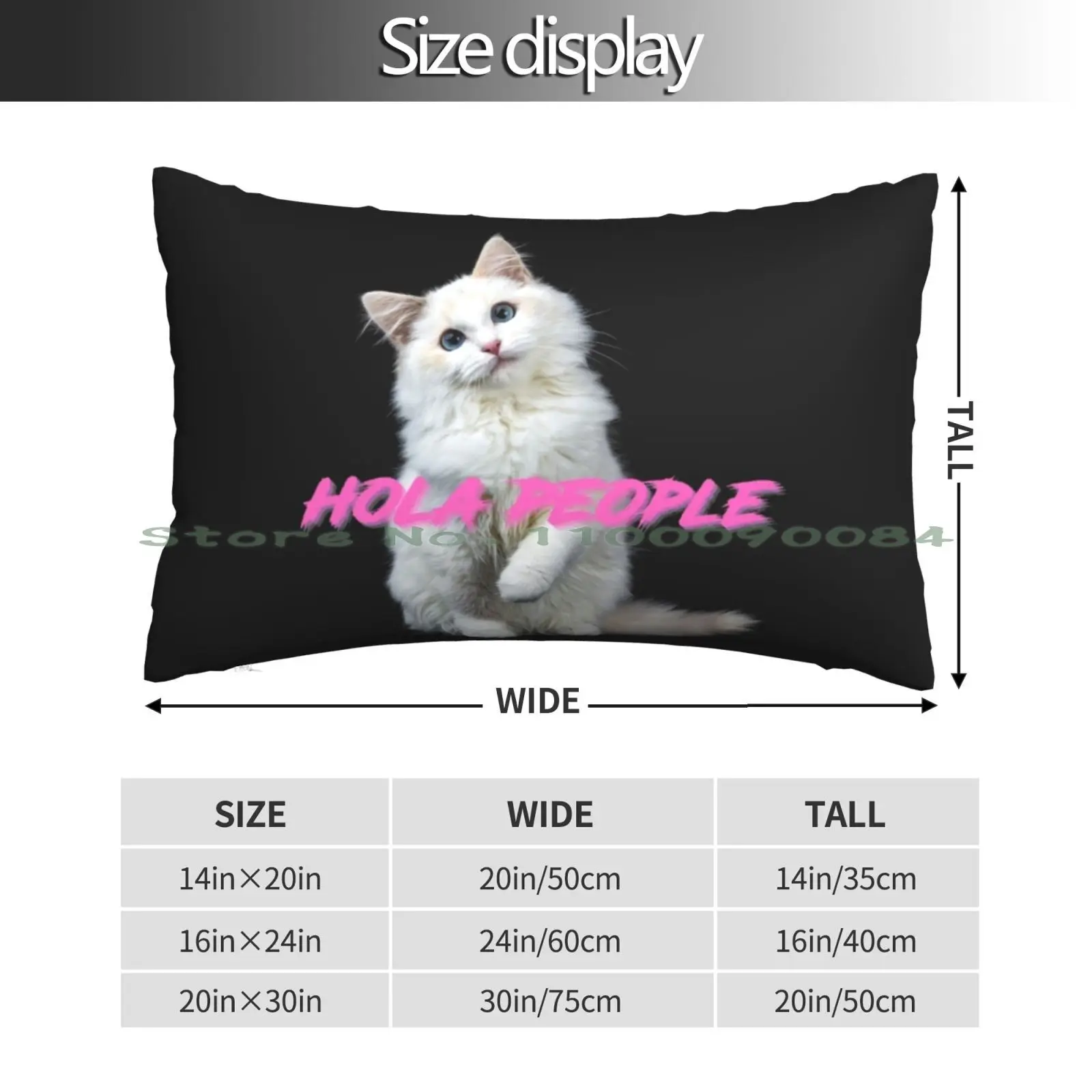 Hello People Say Hey Cat Подушка для влюбленных чехол 20x30 50*75 диван спальня Wrx Sti Sportscar Evo Supercar