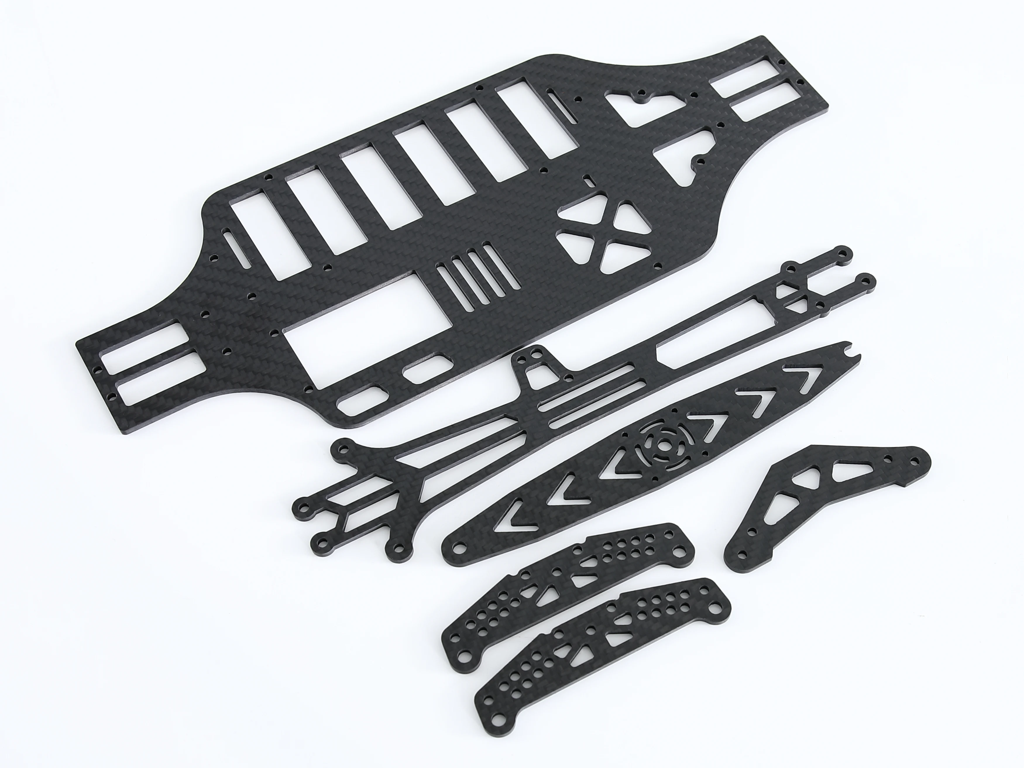 TT01 комплект карбоновой рамы шасси/верхняя платформа Монтажная пластина