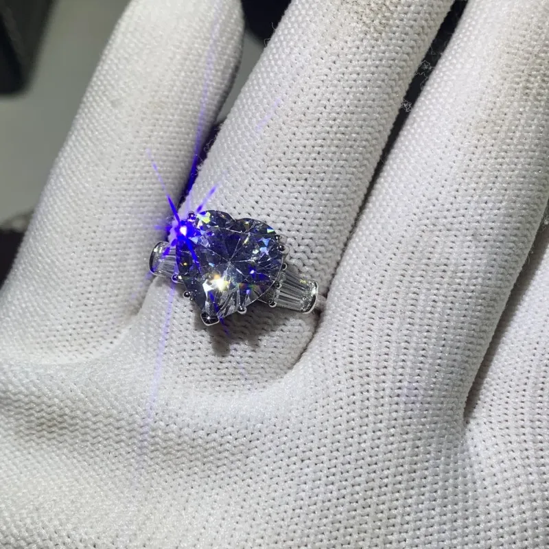 Новинка уникальное роскошное ювелирное изделие изящное 925 пробы серебряное в