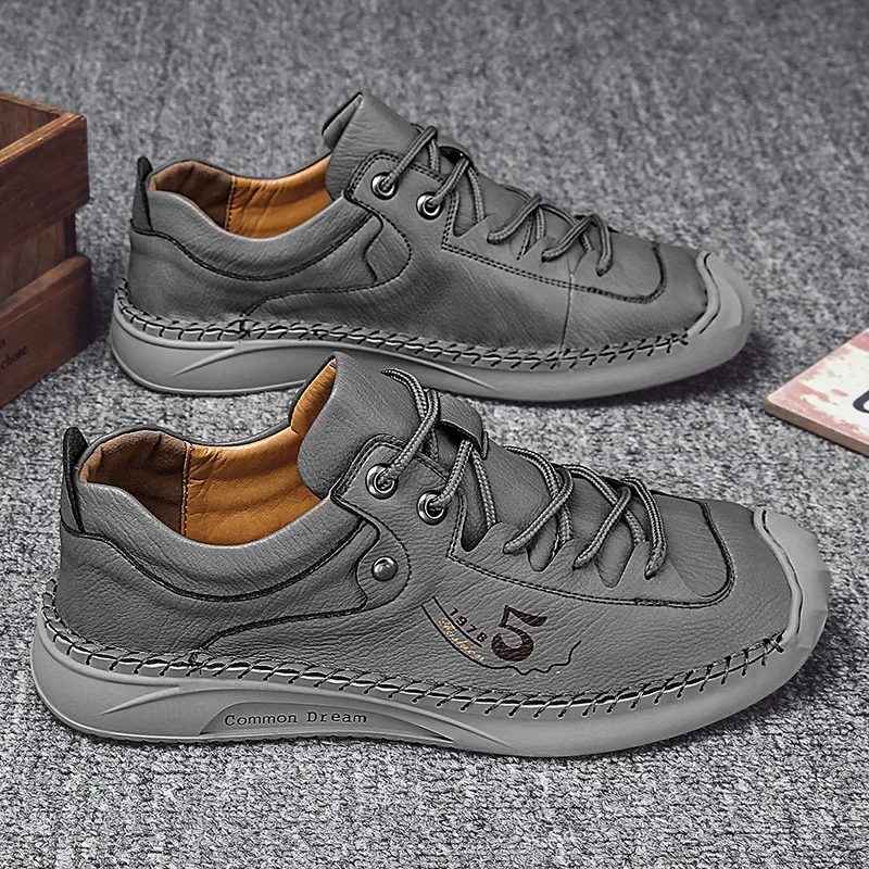 

Мокасины для Мужские кожаные туфли для мужчин Zapatillas Hombre Повседневное человек 2020 Zapatos Cuero мужские Sapato De Couro masculina