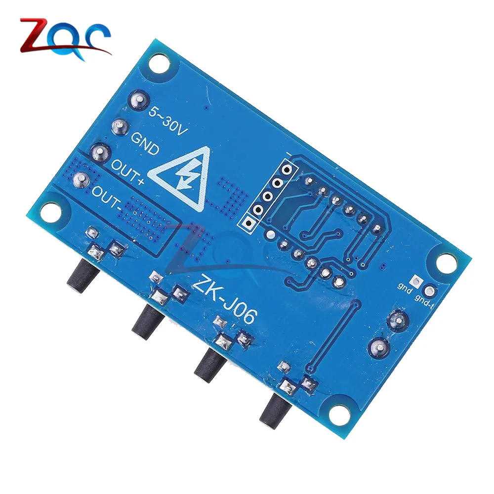 DC 5 V-36 V 12V 24V двойной МОП-светодиодный цифровой реле задержки времени цикл запуска переключатель плат сроки Управление с чехлом