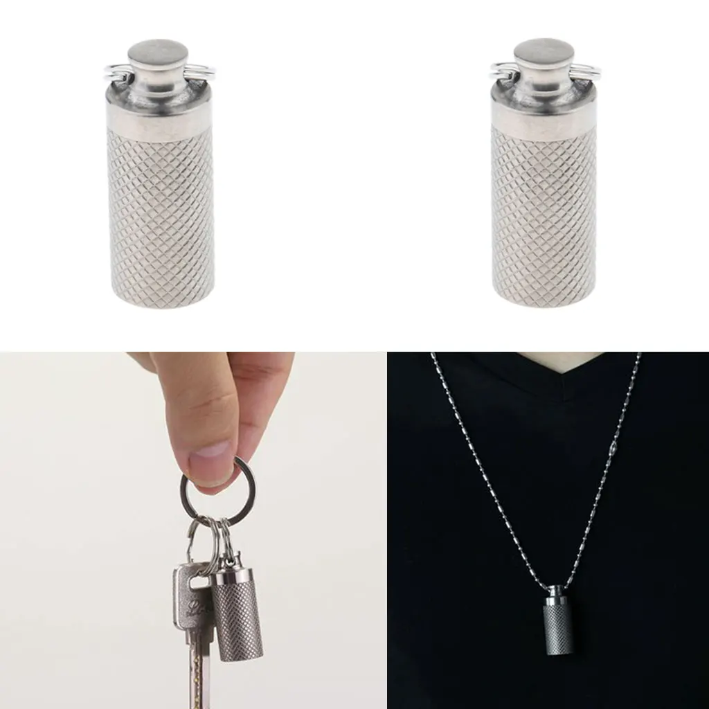 2 шт. портативный водонепроницаемый Карманный контейнер коробка для таблеток