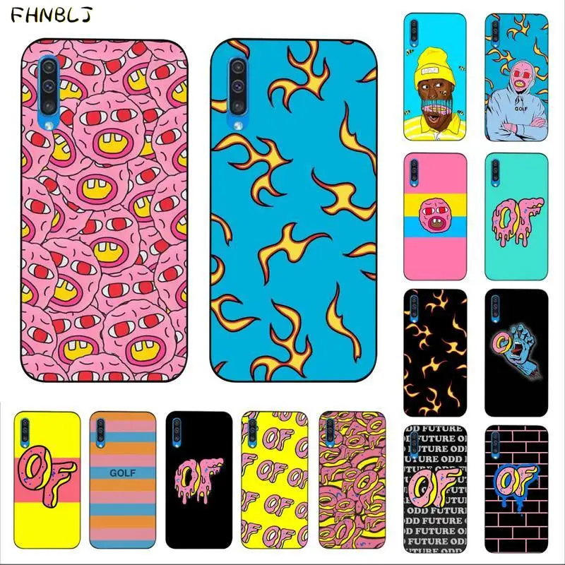 FHNBLJ Golf Wang Tyler Creator Odd Future Santa Cruz DIY Printing Phone Case for Samsung A10 20s 71 51 10 s 20 30 40 50 70 A30s