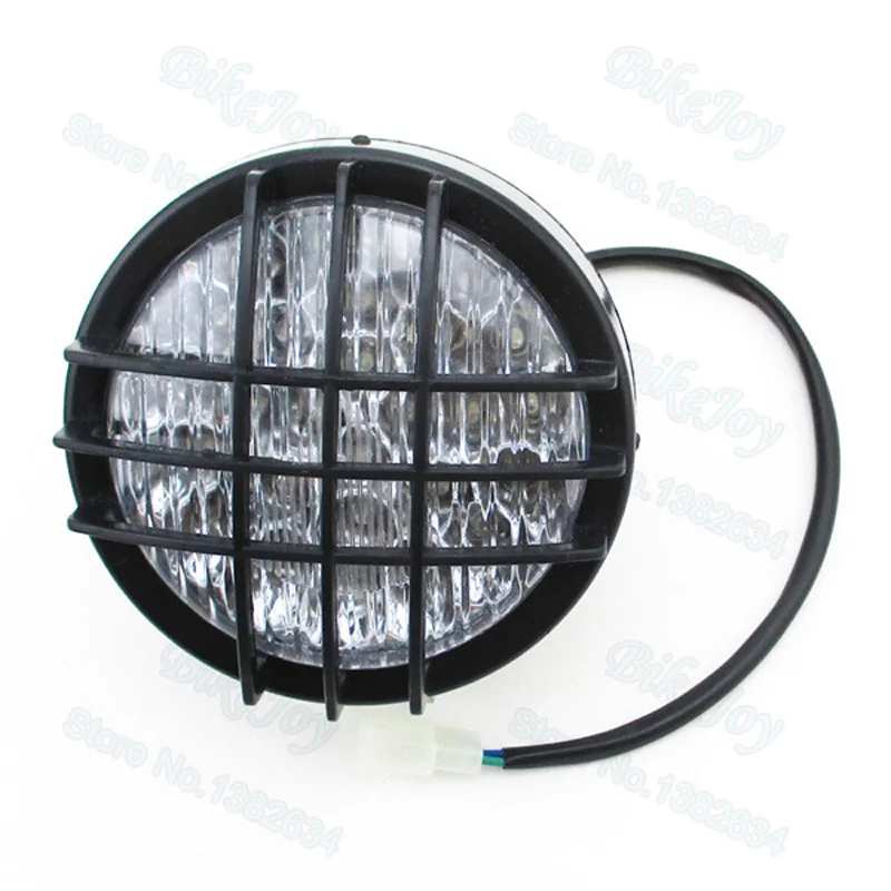 12V LED Headlight Front Head Light For 50 70cc 90cc 110cc 125cc 150cc 200cc ATV Quad Go Kart Roketa Sunl Taotao Kazuma |