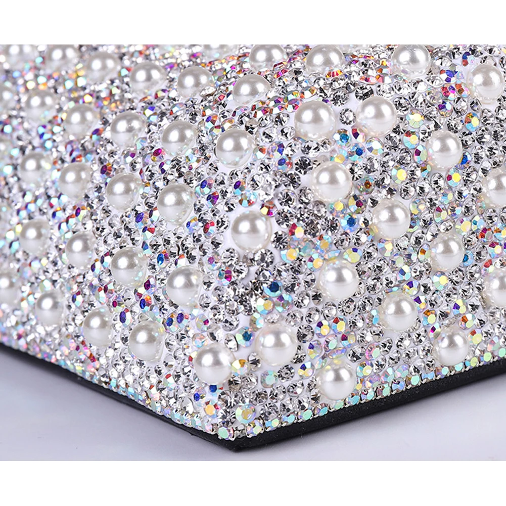 Украшения Стразы жемчуг кристалл ручной работы бриллиантовый для автомобиля