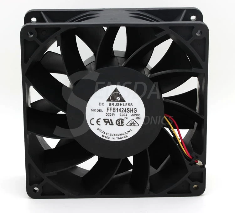 Для delta FFB1424SHG 14051 140 мм 14 см DC 24V 2.3A промышленный корпус поликарбонат Инверторные вентиляторы охлаждения сервера воздуходувки