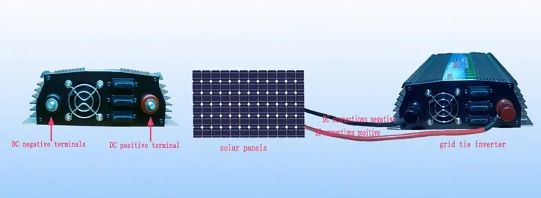 500W солнечный Grid Tie инвертор PV 18V36VDC вход к 110V230VAC Micro On Converter с чистой синусоидальной