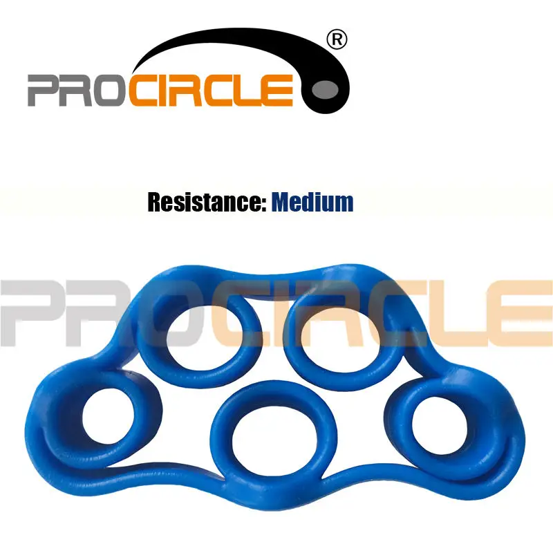 ProCircle набор силиконовых ремней сопротивления для рук, тренажер для йоги, носилки для пальцев