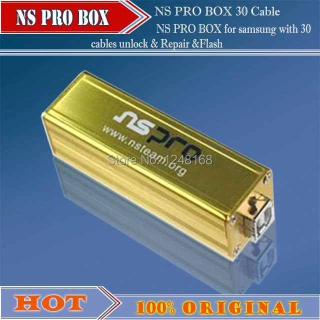 Gsmjustoncct NS PRO Box с 30 кабели для Samsung Сотовые телефоны разблокировать& Ремонт и флэш-памяти