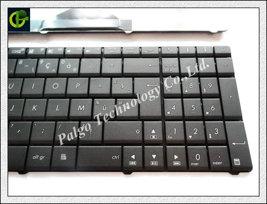 Французская клавиатура для ноутбука Asus X53 X54H k53 A53 N53 N60 N61 N71 N73S N73J P52 P52F P53S X53S A52J X55V X54HR Черный FR клавиатура AZERTY