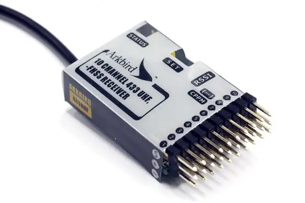 ARKBIRD система дальнего радиуса действия LRS модуль UHF 443 МГц 10CH FHSS система управления для Futaba WLFY FLYSKY
