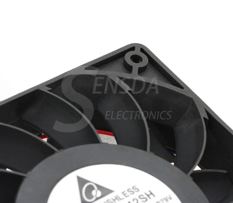 Для delta FFB1212SH 12025 12 см 120 мм DC 12V 1.24A 3-контактный инвертор сервер случае Осевой кулер промышленные вентиляторы