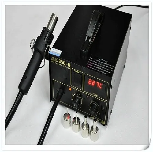 220 V Gordak 850B 850-B пистолет горячего воздуха цифровой дисплей станция для демонтажа