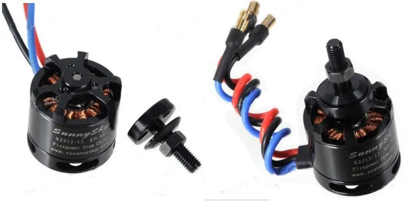 1 шт. SUNNYSKY X2212 980KV KV1400/1250/2450 вращающийся бесщеточный мотор(короткий вал) Quad-Hexa Вертолет продвижение
