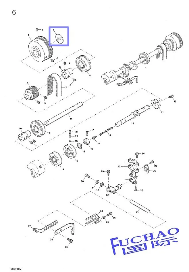 Для juki machinePulley шкив ремня Размер Диаметр 55 мм