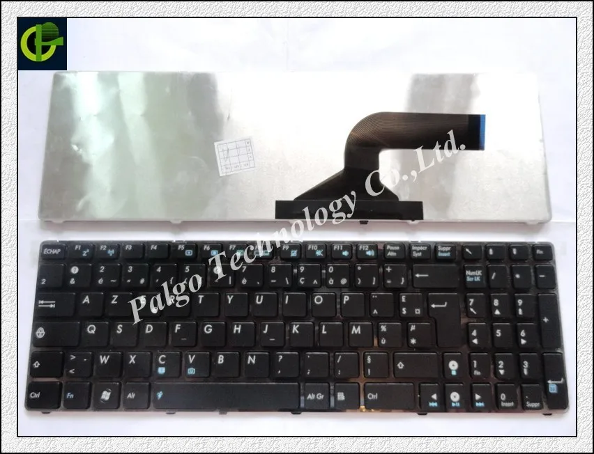 Французская клавиатура для ноутбука Asus G73Sw G73Jh G73Jw K52D K52DR K52DY K52JK K52JR K52JT K52JU K52JV K53SV K53SC Черный FR AZERTY клавиатура