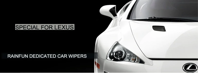 Щетка стеклоочистителя для Lexus IS300, IS220, IS250, IS350, ISF, натуральная резина, 2 размера в одной коробке