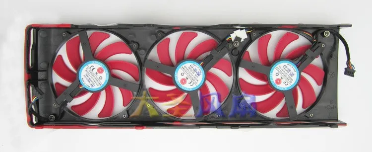 NTK FD7010H12S DC 12 V 0, 35A 4Pin 4 Draht dreibettzimmer вентилятор эрзац мех ATI Radeon HD7990 HD 7990 Графика Установите lufter