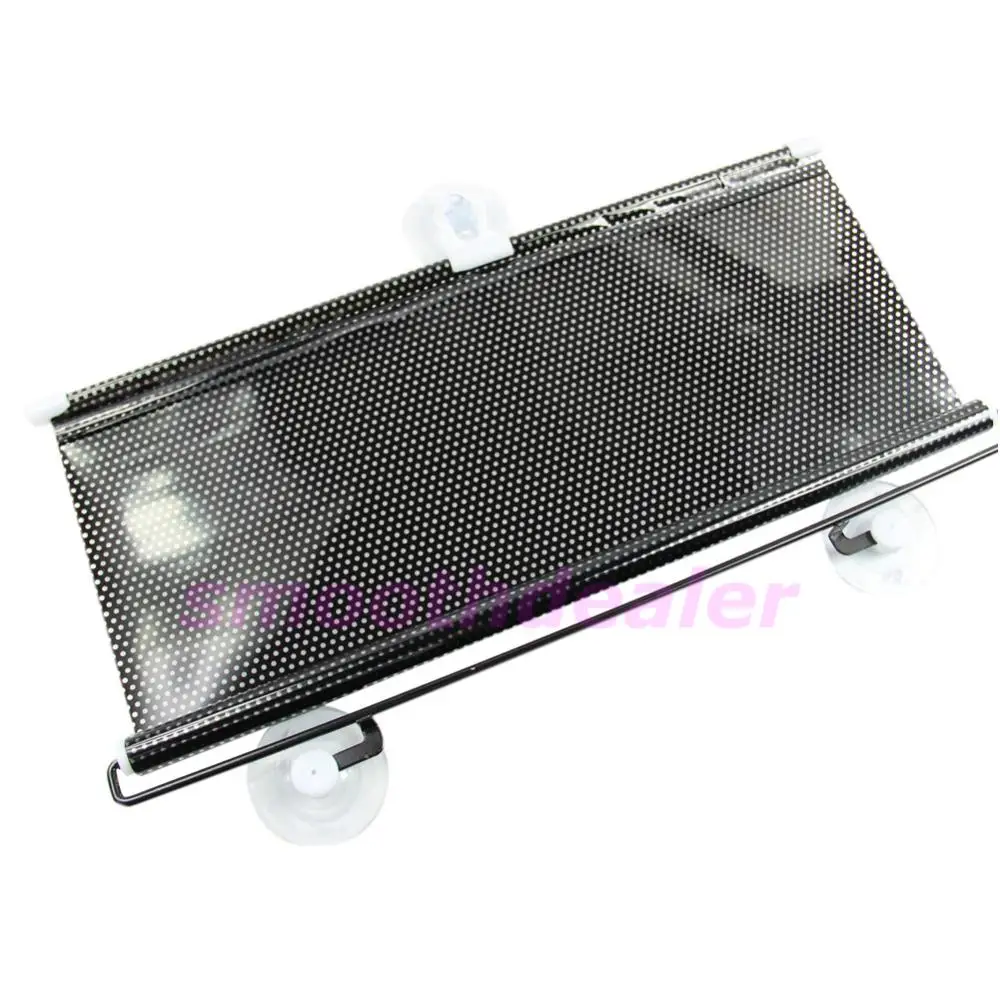NoEnName_Null W110Black 58x125 см Автомобильная рулонная шторка солнцезащитный козырек для лобового стекла Прямая поставка