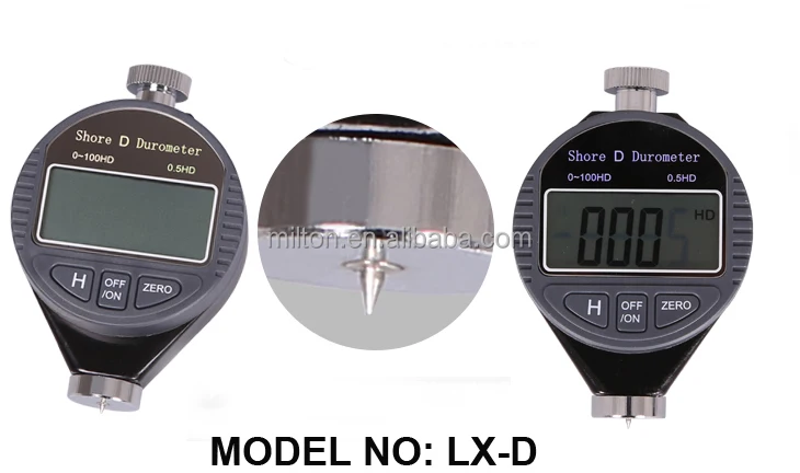 Высокое качество LX-A/LX-C/LX-D тестер твердости цифровой береговой дюрометр Shore A C D shore O дюрометр