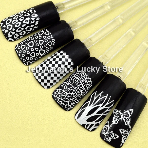 108 шт. Высокое качество золото стикеры 3D на ногти Nail Art Наклейки для украшение для ногтей инструмент для горячего тиснения большой размер XL J003
