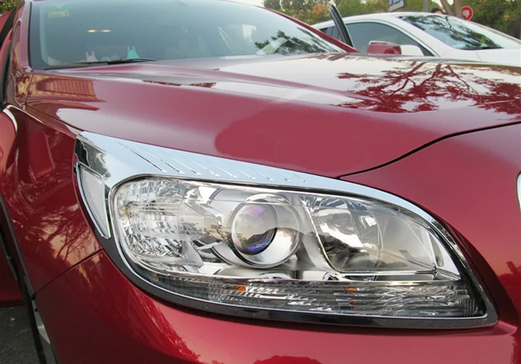 Для Chevrolet Malibu 2013 ABS хромированный головной светильник и задний светильник