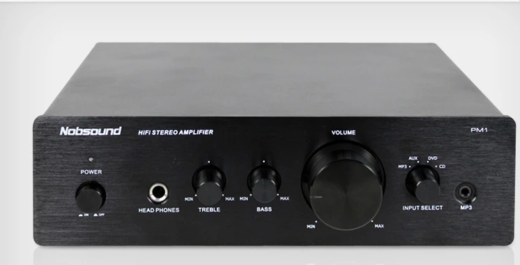 Nobsound HIFI 2,0 PM1 усилитель Настольный усилитель MP3 Усилитель с наушниками