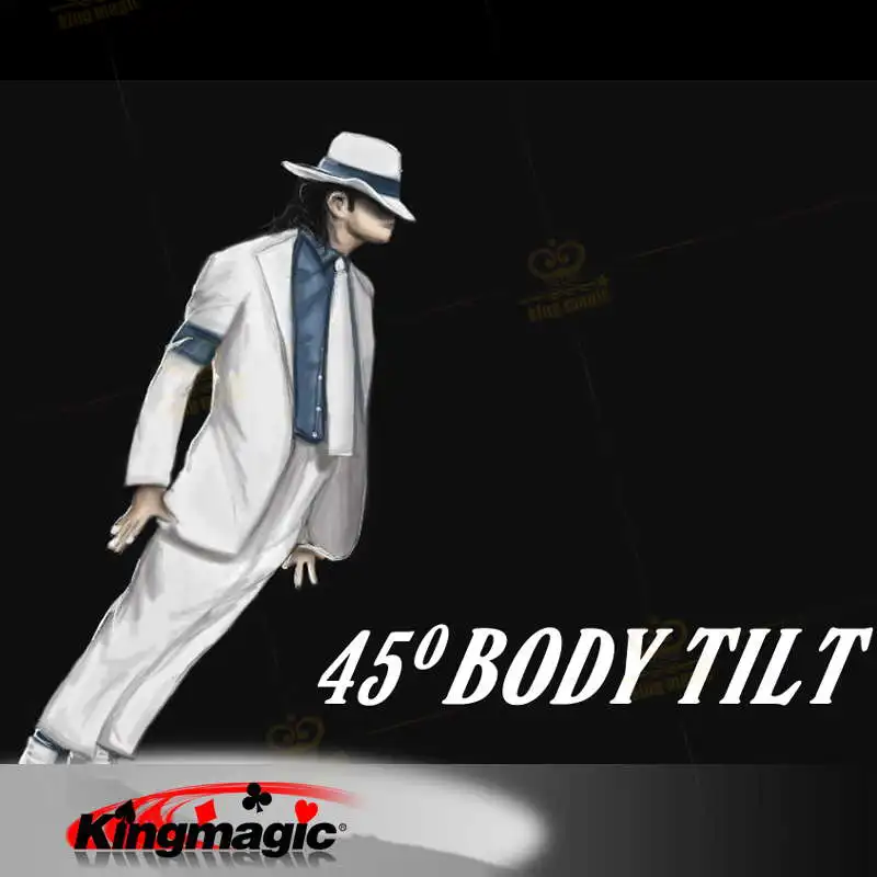 Тело наклона 45, The lean 1, только Gimmicks(подготовить обувь самостоятельно) Волшебные трюки сценический магический реквизит профессиональный волшебник трюк