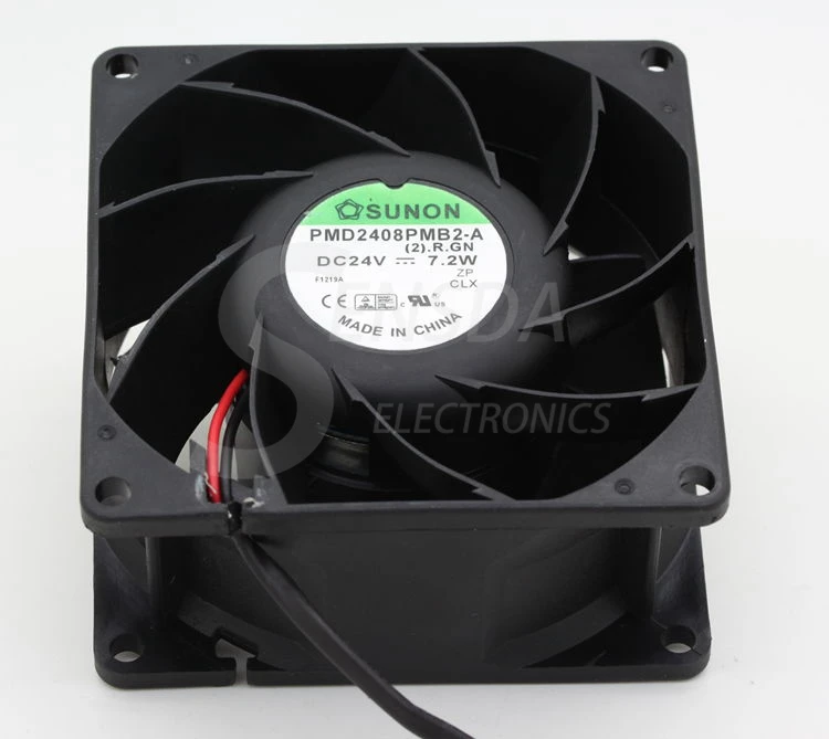 Sunon PMD2408PMB2-A DC 24 В 7,2 Вт процессор кулер радиатор осевой вентилятор охлаждения 8038 80x80x38 мм 8 см 80 мм