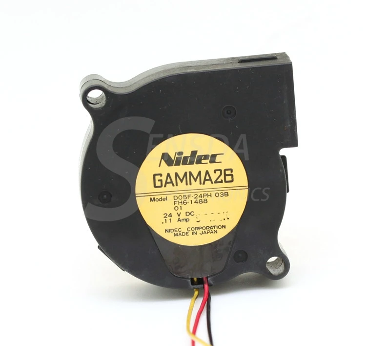 1 шт. Nidec D05F-24PH 03B FH6-1488 DC 24V 0.09A турбонагнетатель аксиальные Охлаждающие вентиляторы
