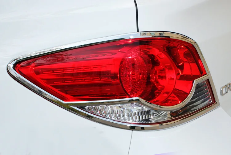 Для Chevrolet Cruze хэтчбек 2012 2013 ABS хромированный задний светильник накладка