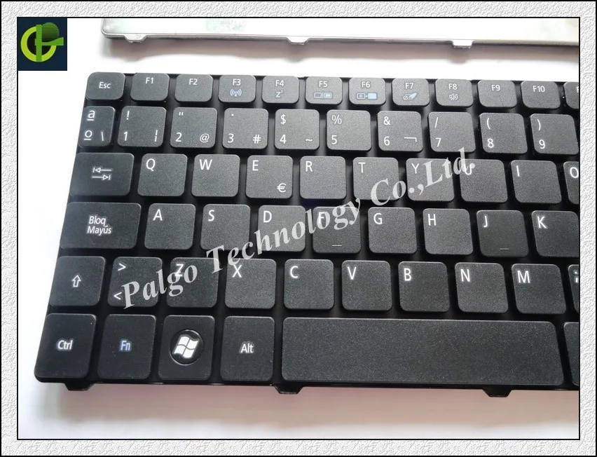 Испанская клавиатура для Packard Bell Easynote TK37 TK81 TK83 TK85 TK36 TX86 LX86 TK87 TM05 TM80 TM81 TM97 NEW91 Черный Запчасти Teclado